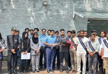 Students from Capital University of S&T visit Operations Division