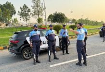 SSP Ops briefs Capital Patrol Unit officers