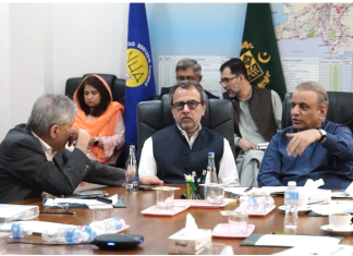 Aleem, Leghari review progress on CAREC Tranche-III project