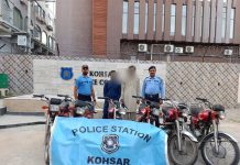 10 busted, 19 stolen bikes recovered