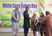 DGSE honours visually impaired children
