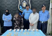 Three including two ladies busted in domestic theft case
