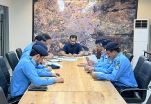 SSP Ops chairs meeting with officers of Industrial Area Zone