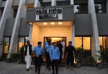 IGP visits PS Margalla, F-6 Police Facilitation Centre