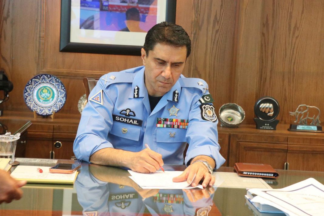 Inspector General of Police (IGP) Islamabad Captain (Retd.) Muhammad Sohail Chaudhry